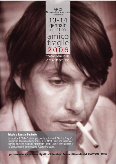 Cartolina Amico Fragile 2006